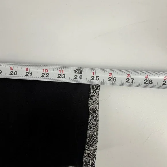 Unique Black Fleece Jacket Noah's Ark Animals Rainbow Applique Open Front Women - Picture 9 of 9